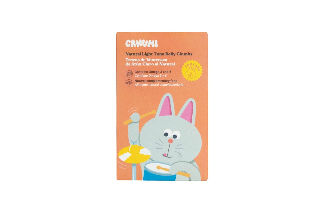 Saumon naturel pour chats - CANUMI - DOG DéliCAT