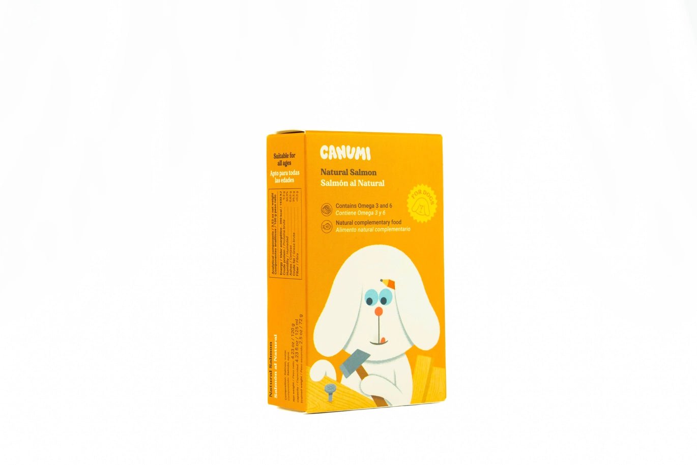 Saumon naturel pour chiens - CANUMI - DOG DéliCAT
