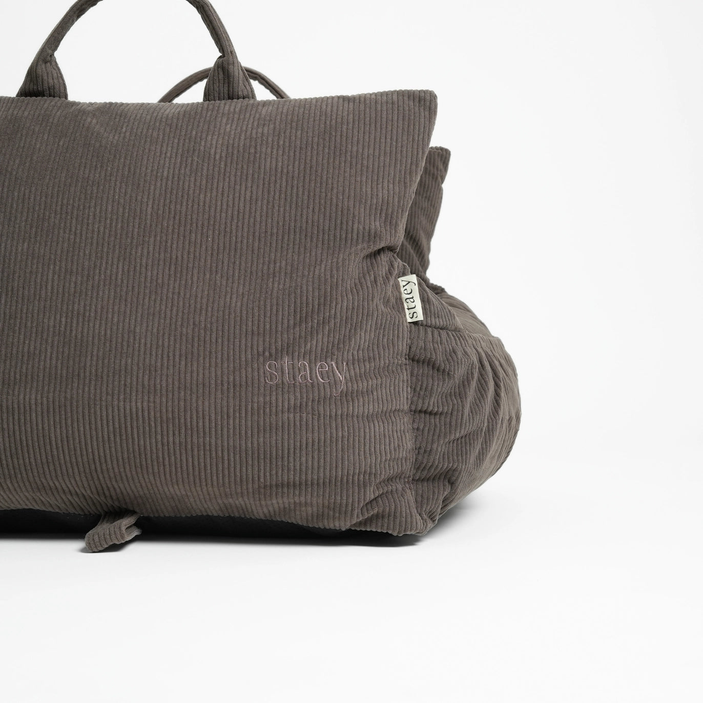 Panier de voyage chien Lara Staey – velours côtelé design