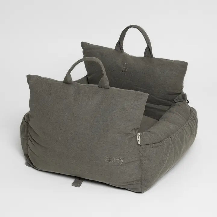 Siège auto pour chien 3-en-1 Lara Taupe 2.0 Staey – Staey – DOG DéliCAT