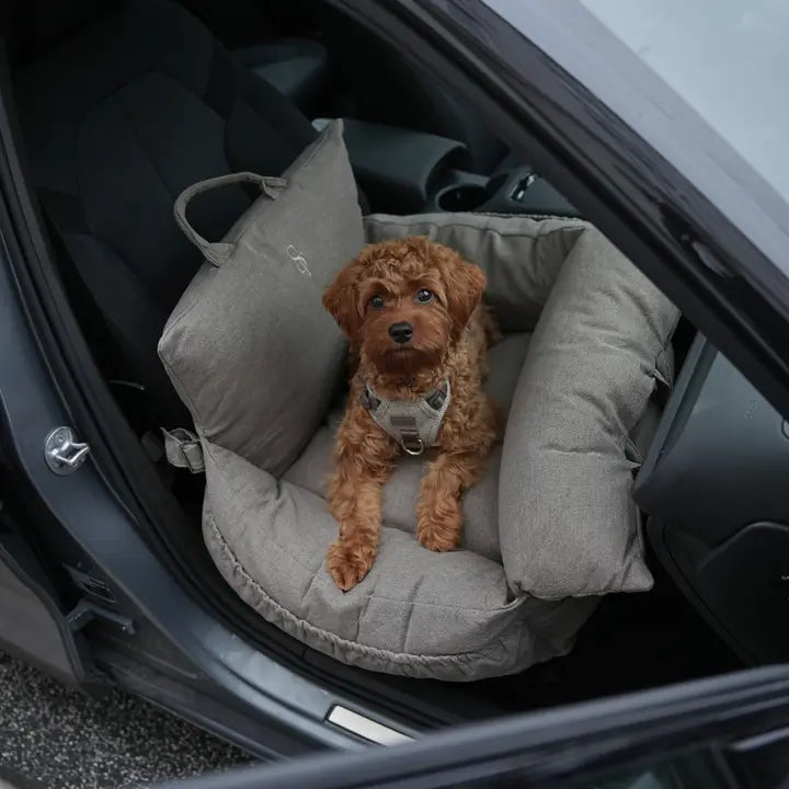 Siège auto pour chien 3-en-1 Lara Taupe 2.0 Staey – Staey – DOG DéliCAT