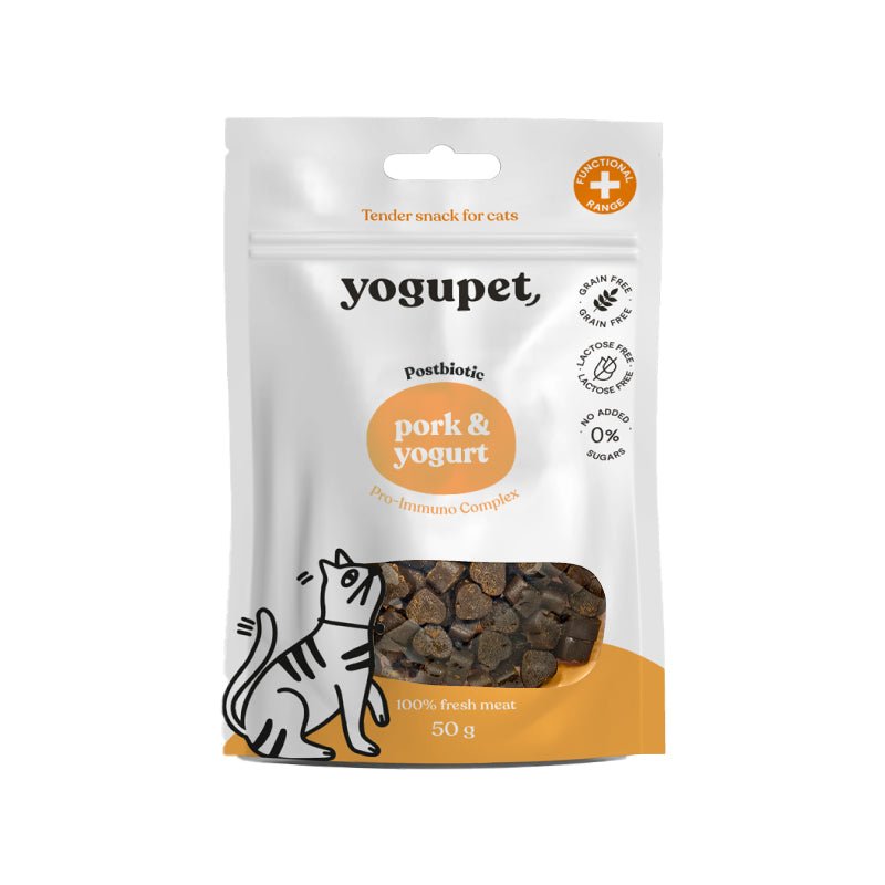 Snack au porc et yaourt pour chat Yogupet - 50g - YOGUPET - DOG DéliCAT