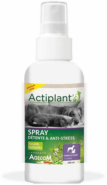 Spray détente et anti - stress chien & chat - ACTIPLANT' - DOG DéliCAT