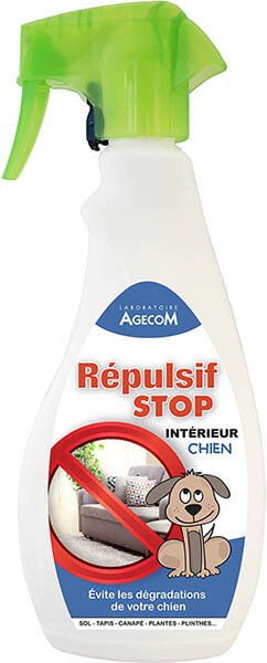 Spray répulsif intérieur chien - LABORATOIRE AGECOM - DOG DéliCAT