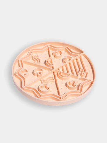 Tapis de léchage Yoomy Pizza 🍕 - Occupe, apaise et stimule votre compagnon - INOOKO - DOG DéliCAT