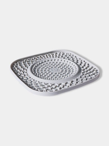 Tapis de Léchage - YoomY Plate - Gris - INOOKO - DOG DéliCAT