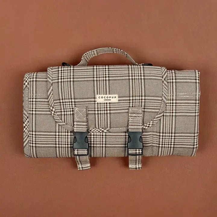 Tapis de voyage pour chien Pup Plaid - Cocopup London - DOG DéliCAT