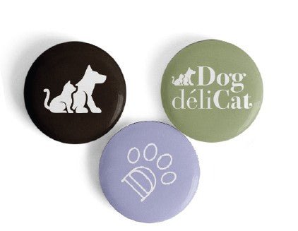 Tote bag chien chat – “J’aime les poilus” + 3 badges – DOG DéliCAT - DOG DéliCAT - DOG DéliCAT