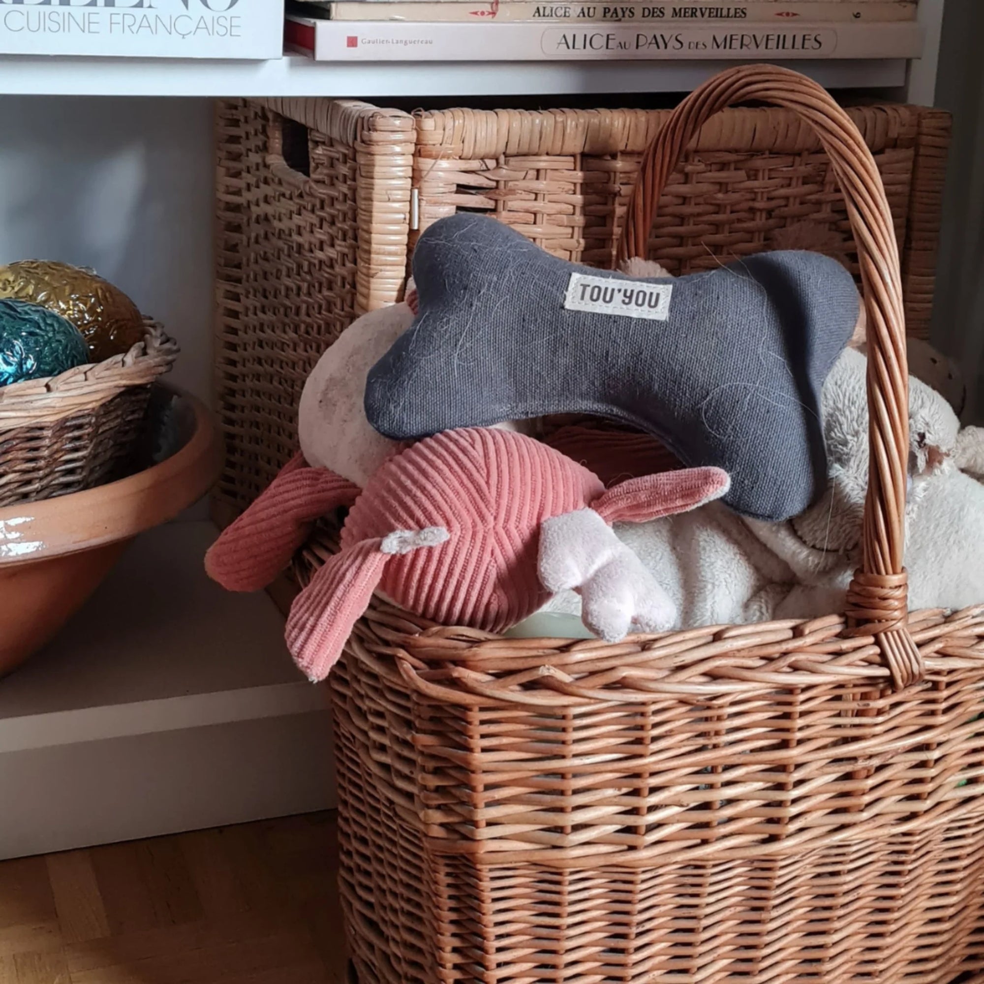 TOU'YOU - Jouet pour chien Nonos Gris Anthracite
