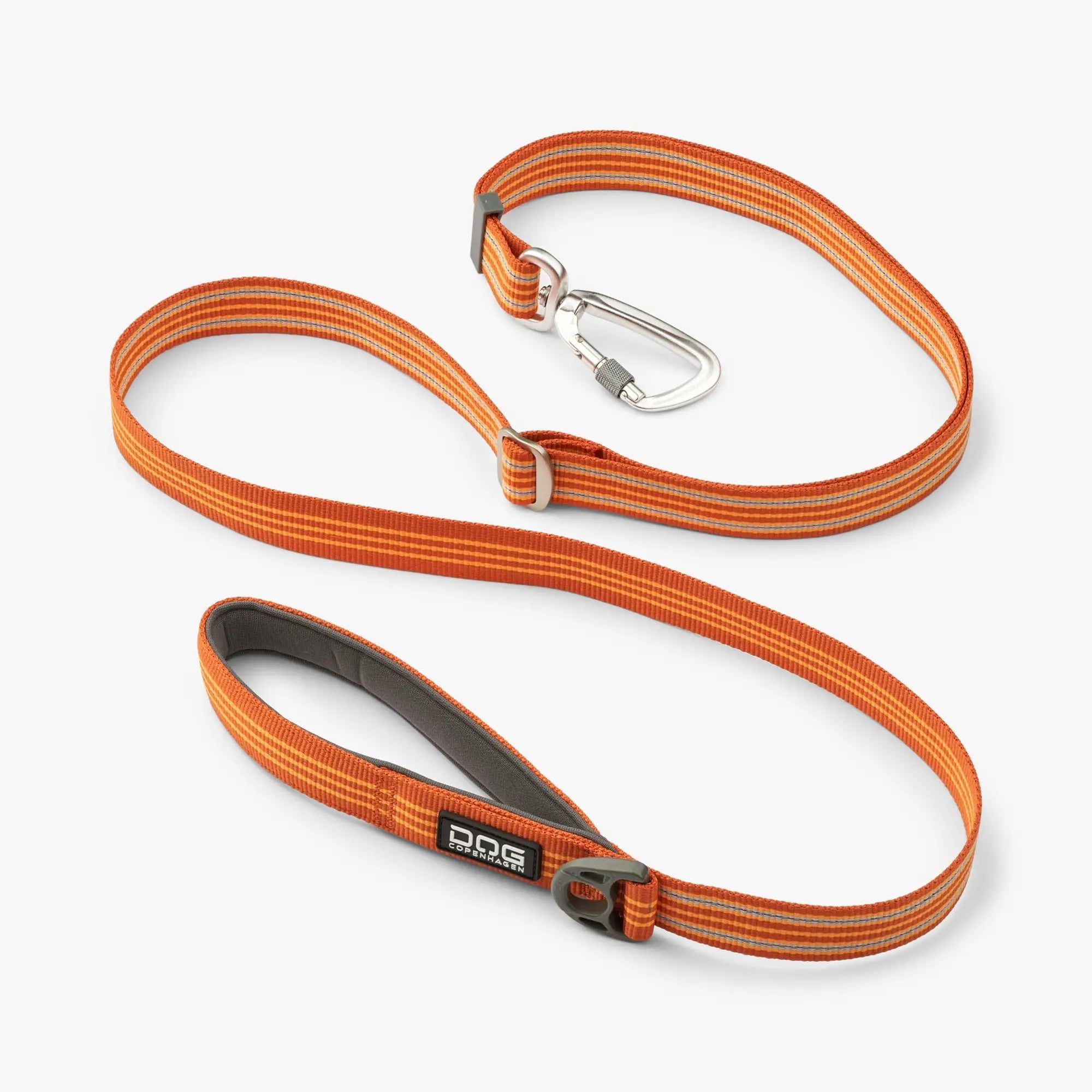laisse ajustable urban freestyle orange dog copenhagen