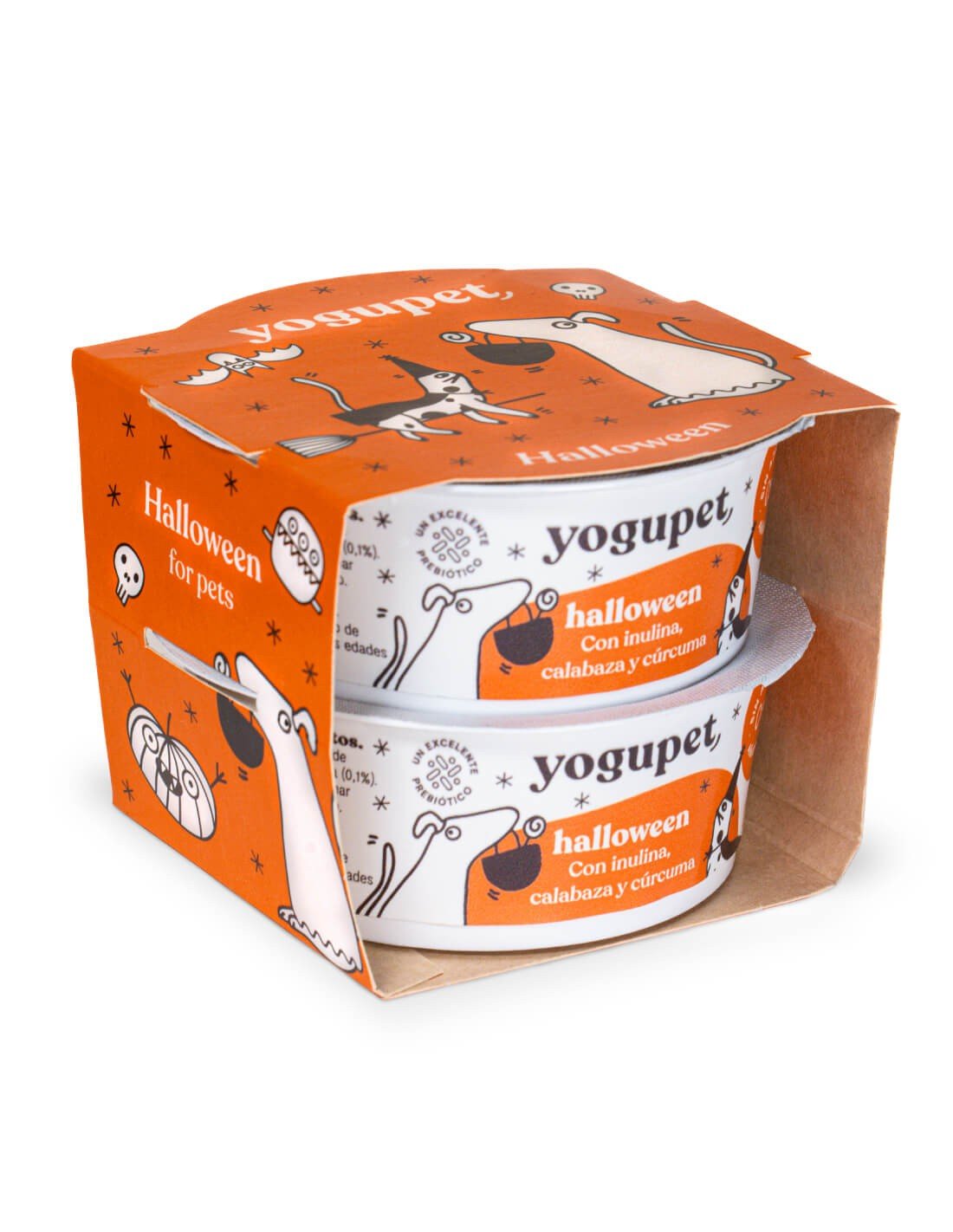 Yaourt Sans Lactose Pour Chien Halloween - YOGUPET - DOG DéliCAT