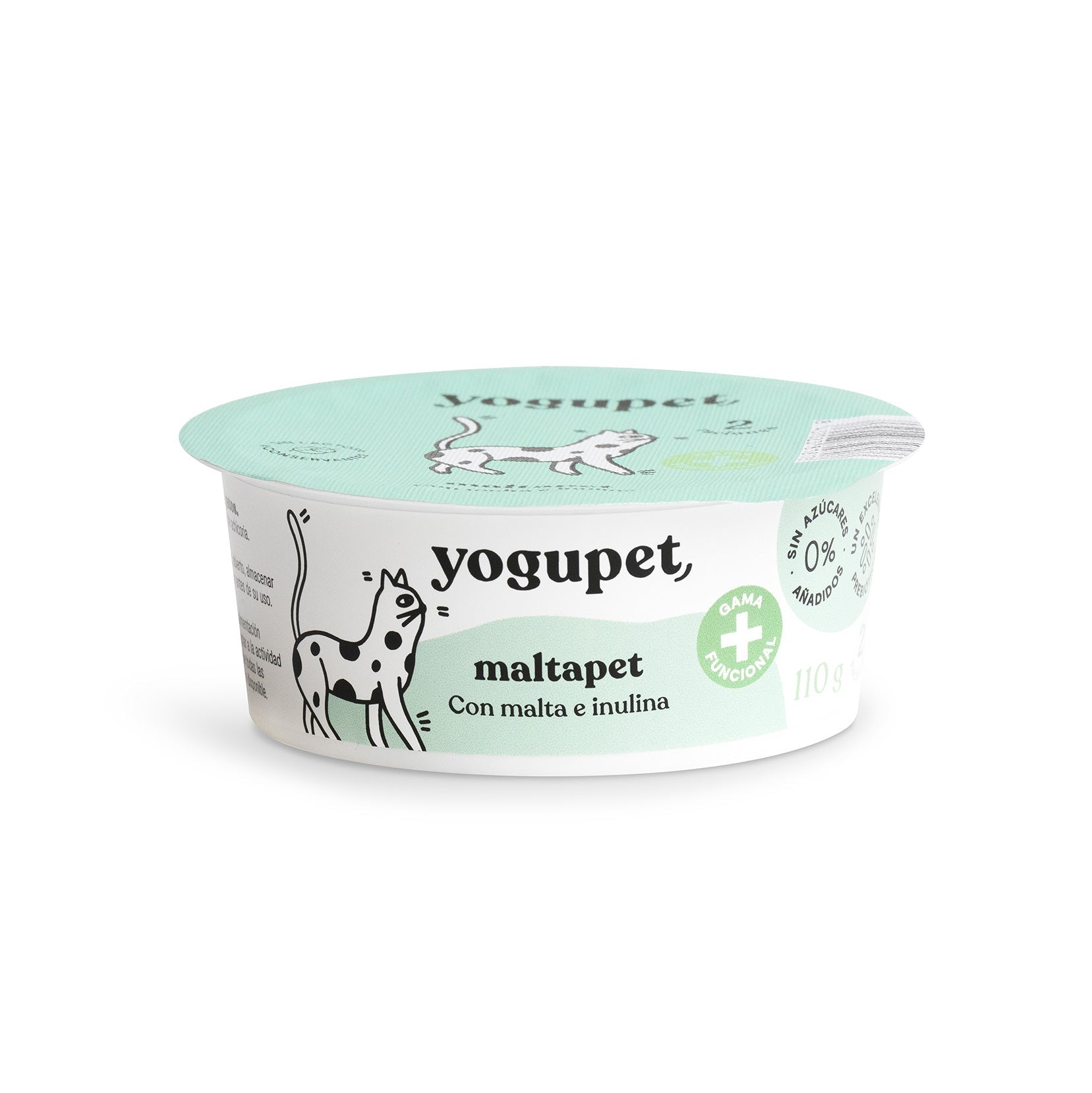 Yogupet - Yaourt sans lactose pour chat Maltapet anti boules de poils - 110g - YOGUPET - DOG DéliCAT