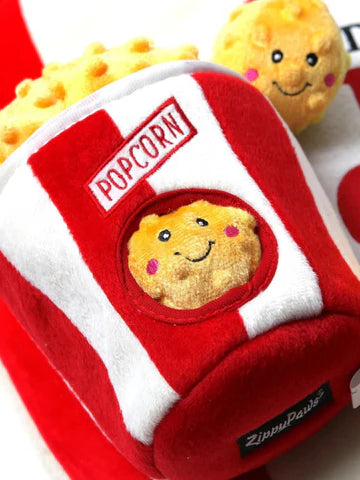 Jouet de fouille en peluche Popcorn pour chien Zippy Paws