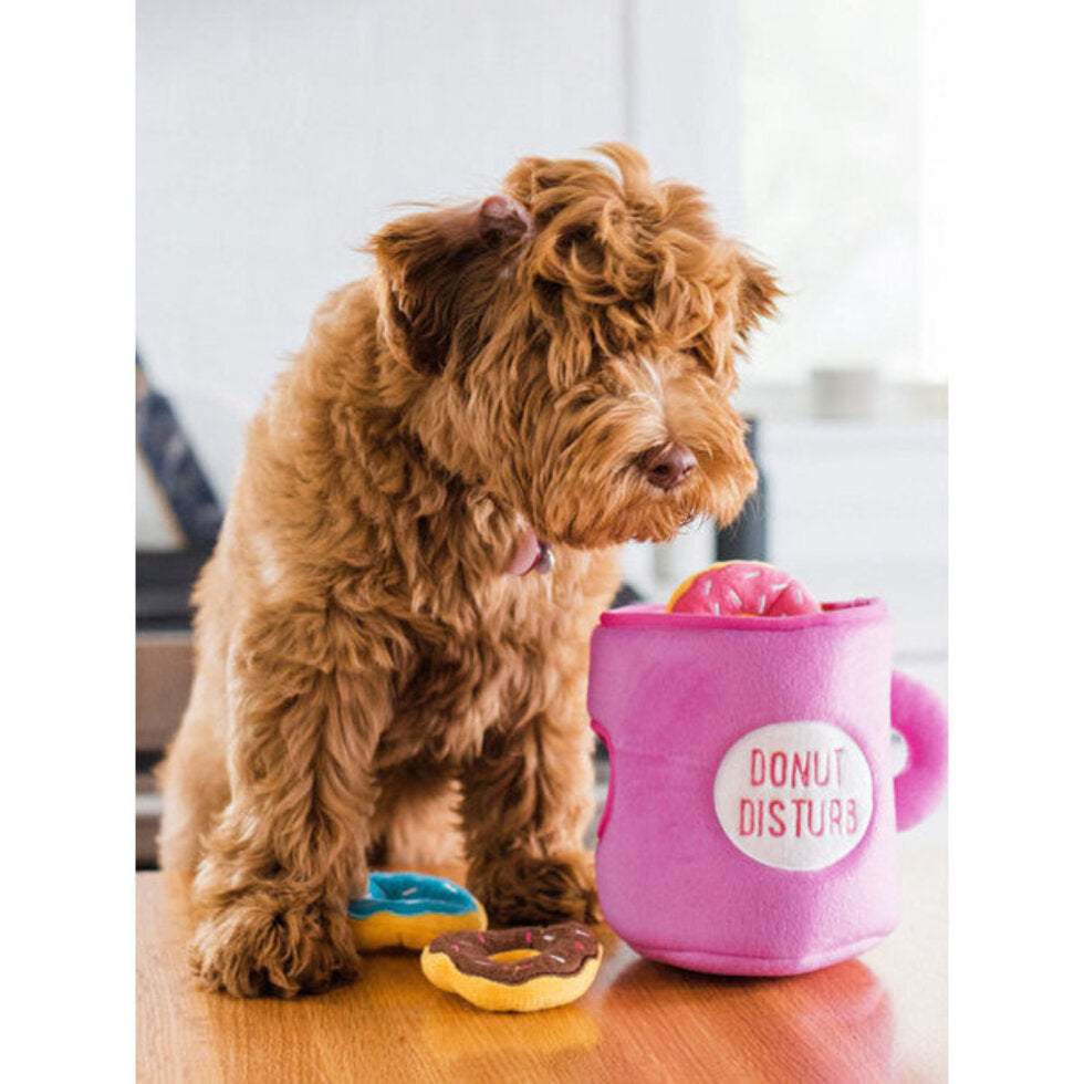 Jouet de fouille pour chien Coffee & Donuts