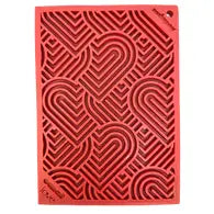 Tapis de léchage pour chien et chat SodaPup - Emat : jouet interactif pour animaux, résistant et stimulant avec des jolis motifs cœurs.