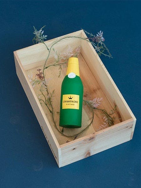 Bouteille de Champagne Happy Hour en latex
