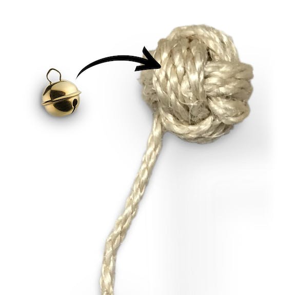 Poing de singe en corde de sisal