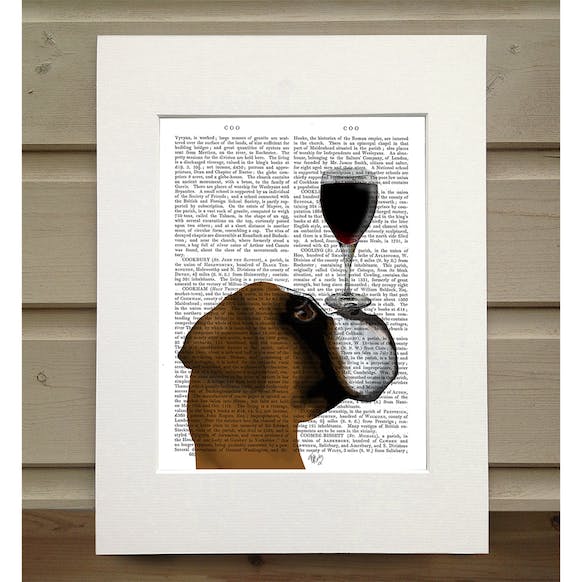 Illustrations Murales Chiens Vintage par FabFunky | DOG DELICAT