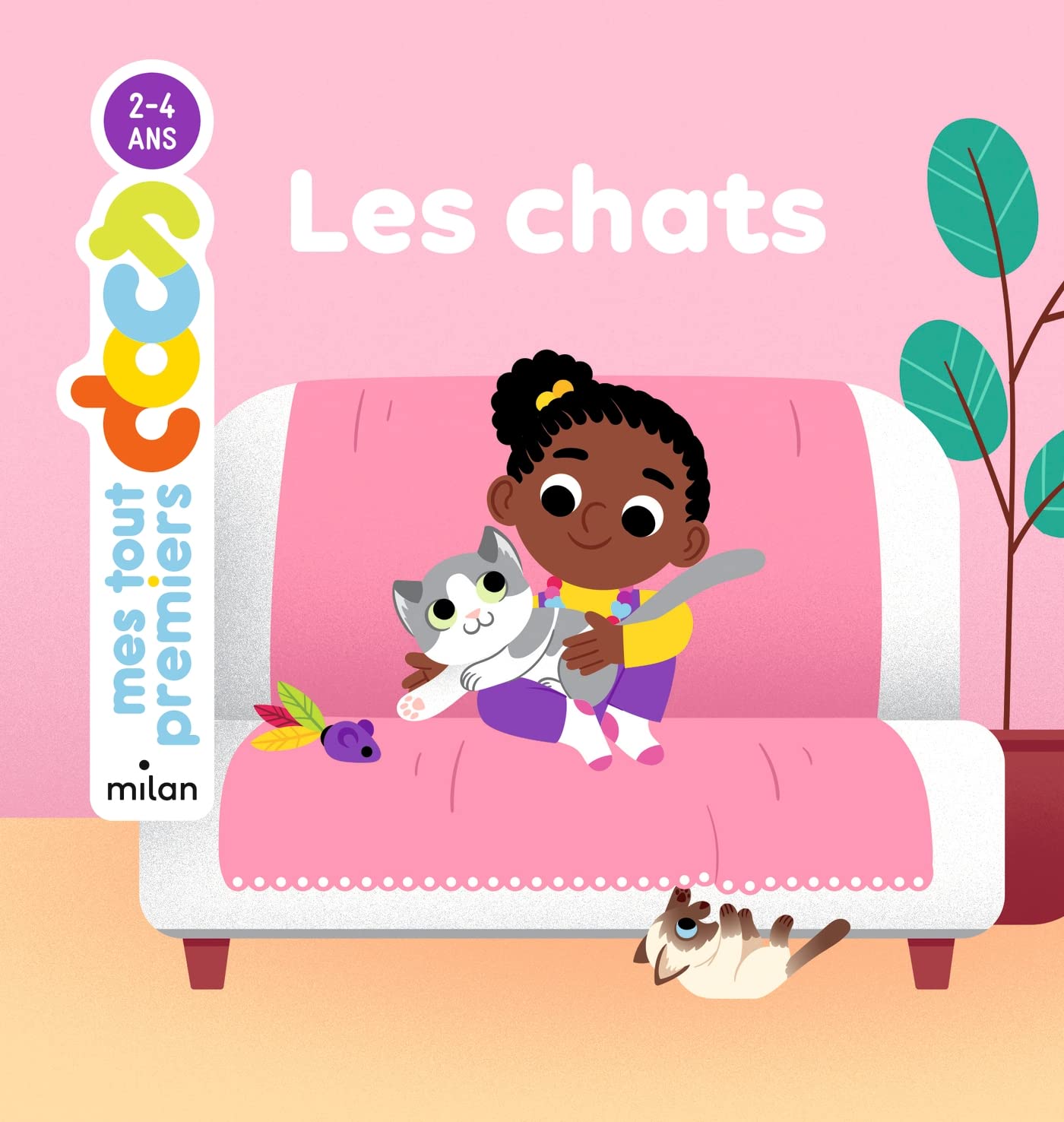 Livre Les Chats, mes tout premiers docs (2-4ans)