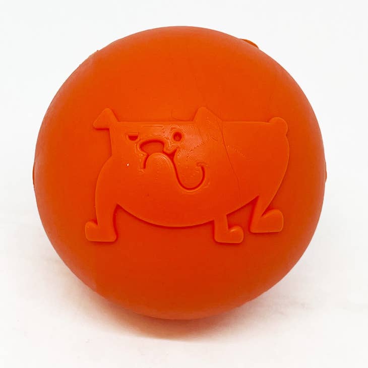 Balle durable à macher et récupérer - Orange - medium