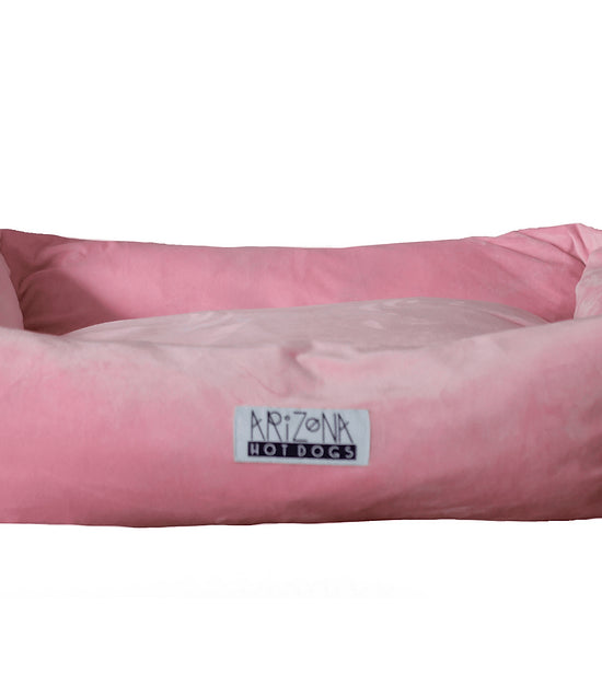 Paniers pour chiens déhoussables à motifs - Pink Flower