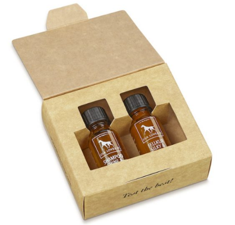 Coffret d'échantillons Shampoing Brillance & Coiffage + Soin du pelage 10 ml