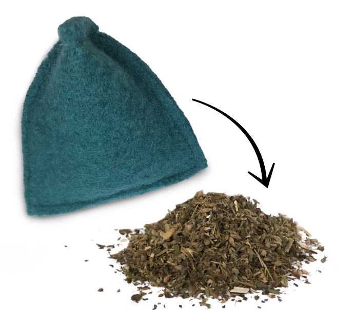 Lot 2 Coussins Catnip + Valériane en laine vierge