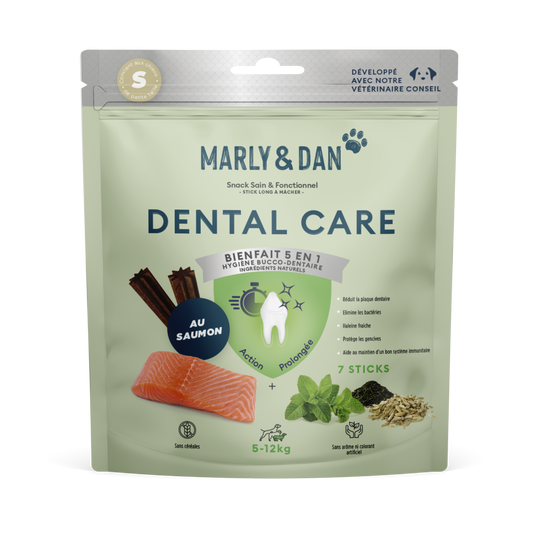 Dental Stick pour Chien - Hygiène Bucco-Dentaire Naturelle - Marly & Dan chez DOG DELICAT