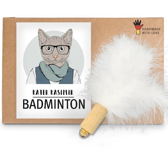 Balle badminton plumes naturelles - KATER KASIMIR - DOG DéliCAT