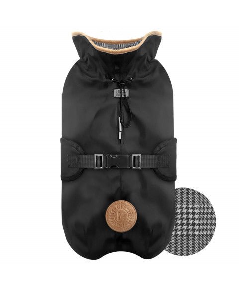 Cape imperméable Hamilton – Élégance prince de galles pour chien - MILK&PEPPER - DOG DéliCAT