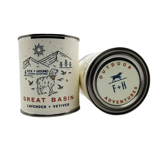 Bougie de soja - Great Basin - Eliminateur d'odeurs et pet friendly