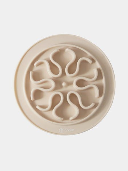 Gamelle anti - glouton - Sable - INOOKO - DOG DéliCAT