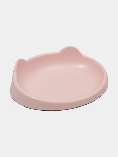 Gamelle plate pour chat MEOOW - Rose - INOOKO - DOG DéliCAT