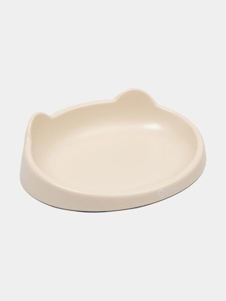 Gamelle plate pour chat MEOOW - Sable - INOOKO - DOG DéliCAT