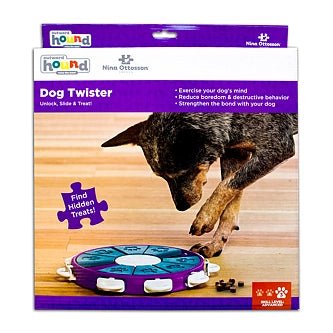 Jeu d’intelligence pour chien – Dog Twister niveau 3 - NINA OTTOSSON - DOG DéliCAT