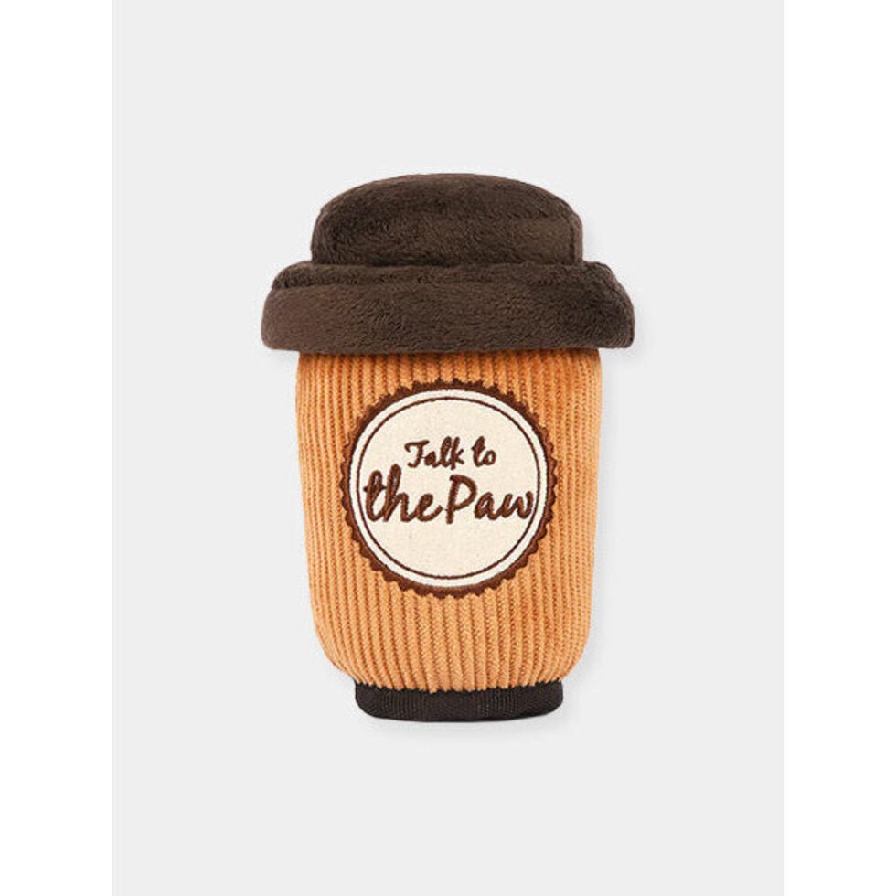Jouet en peluche pour chien Pup Cup Café - Latte à emporter ☕ - PET PLAY - DOG DéliCAT