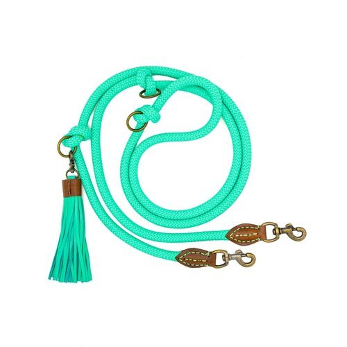 Laisse corde DWAM couleur Jade – Liberté turquoise & allure stylée - DOG WITH A MISSION - DOG DéliCAT