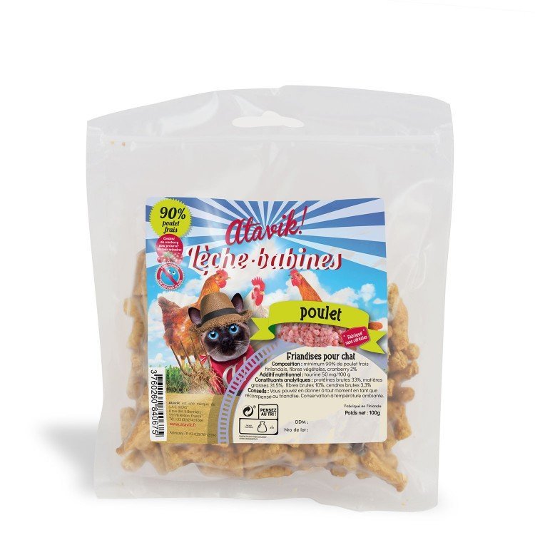 Lèche - Babines - Poulet (FIN) - ATAVIK - DOG DéliCAT