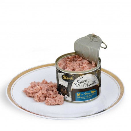 L'Épique Assiette - Émincés de Poulet au Canard (200g) (DE) - ATAVIK - DOG DéliCAT