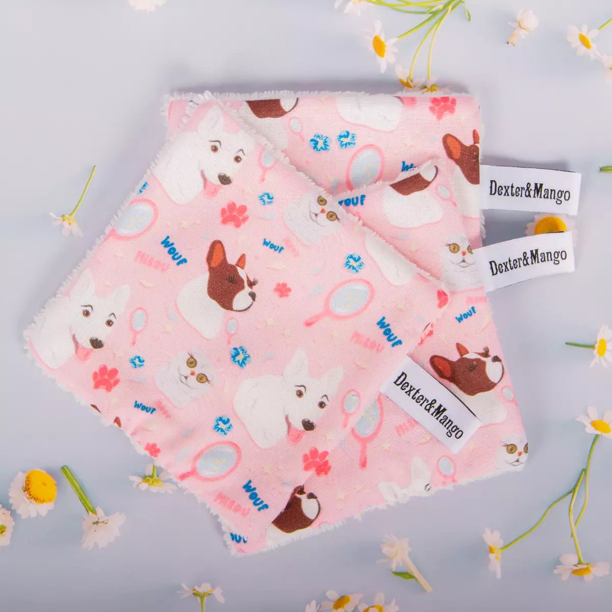 Lingette lavable - DEXTER & MANGO - DOG DéliCAT