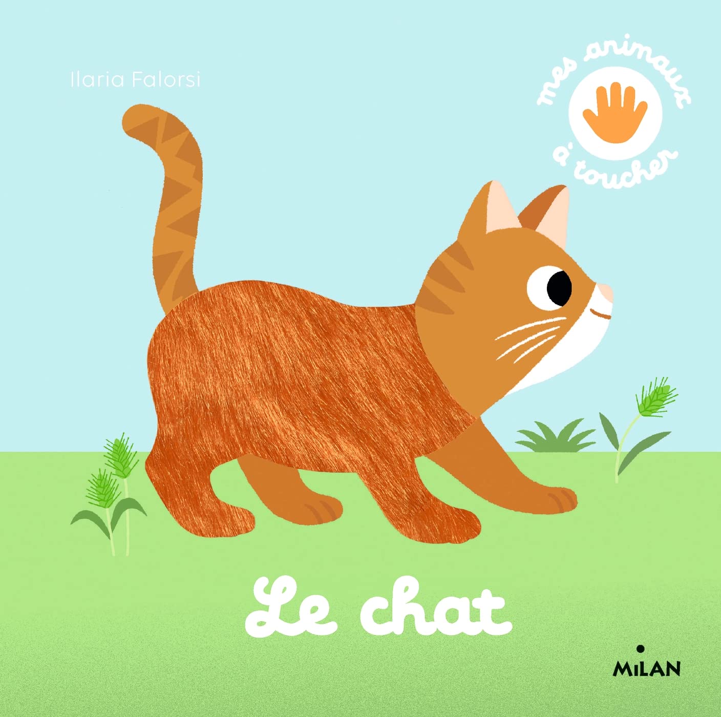 Livre bébé chat à toucher Mes animaux à toucher - Ilaria Falorsi - DOG DéliCAT
