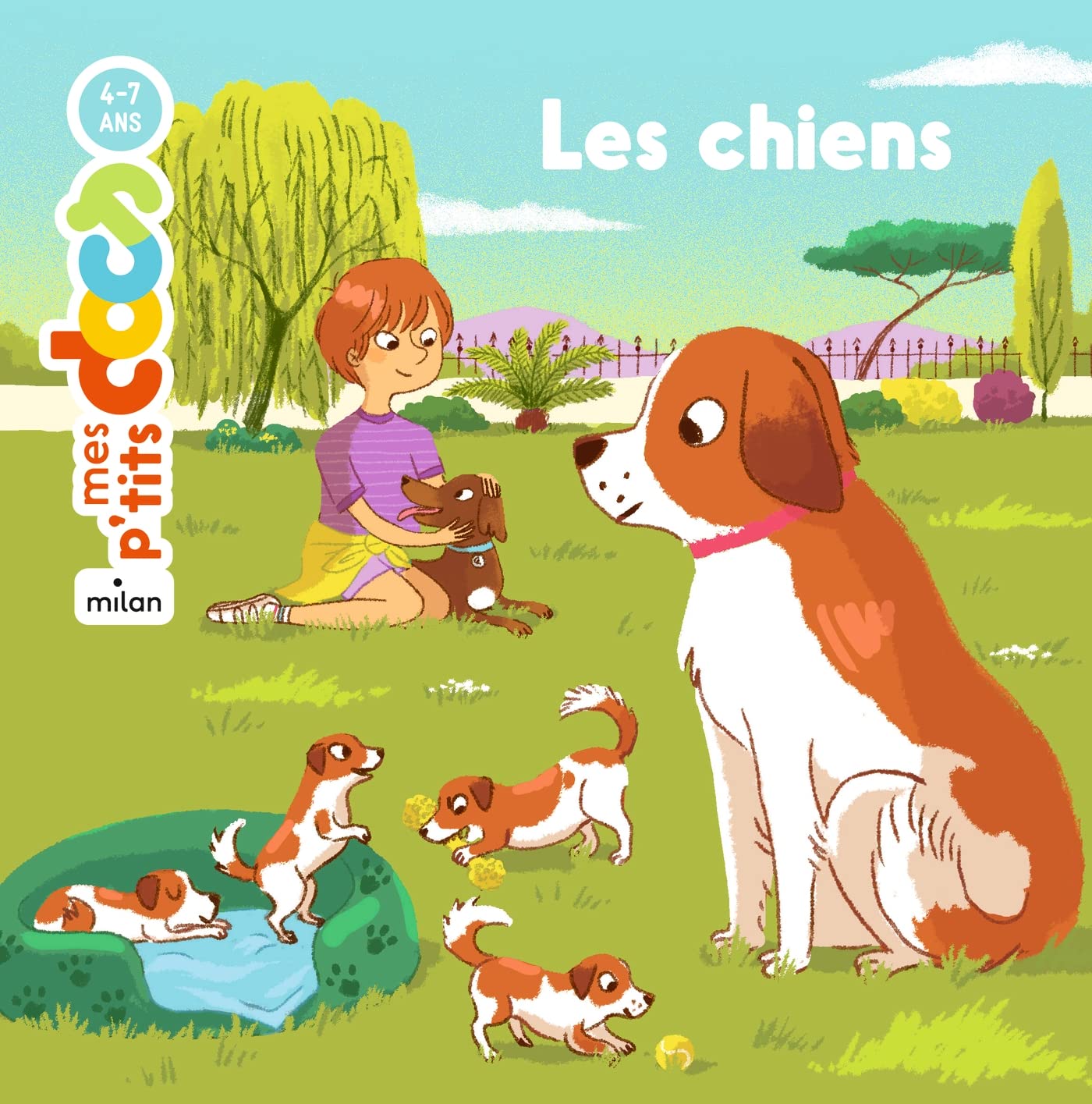 Livre enfant chien Les Chiens Mes P’tits Docs - Stéphanie Ledu - DOG DéliCAT
