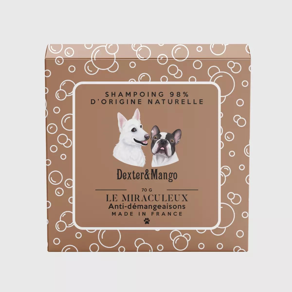 Shampoing solide miraculeux - DEXTER & MANGO - DOG DéliCAT