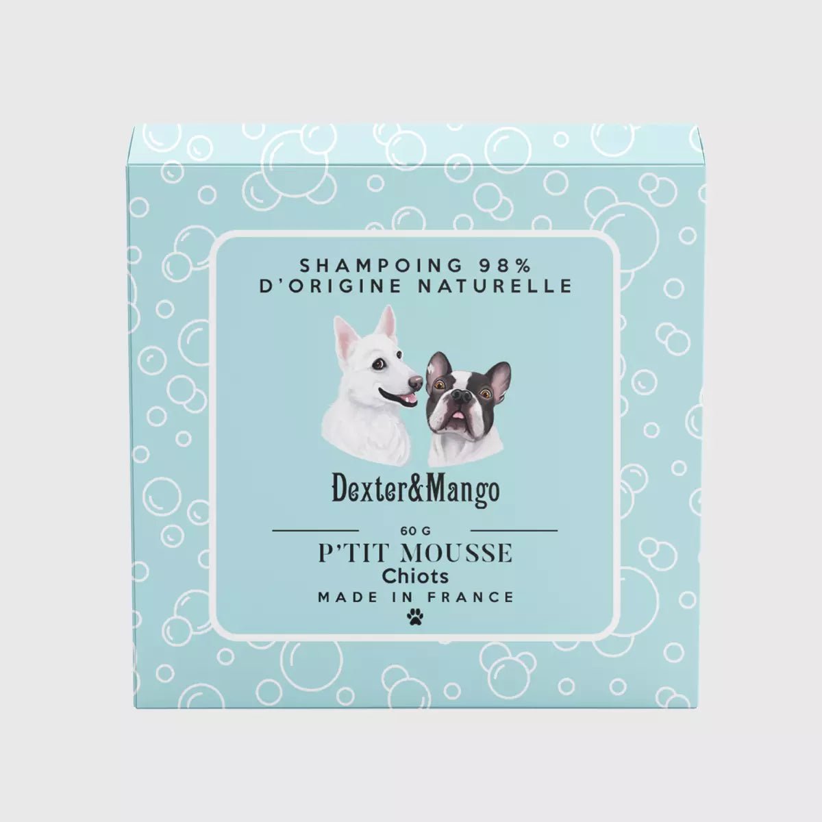 Shampoing solide p'tit mousse - DEXTER & MANGO - DOG DéliCAT