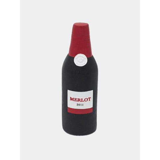 Bouteille de Vin rouge Happy Hour en latex - Temps d'Automne